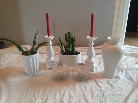 Accessoires Wit kleur.